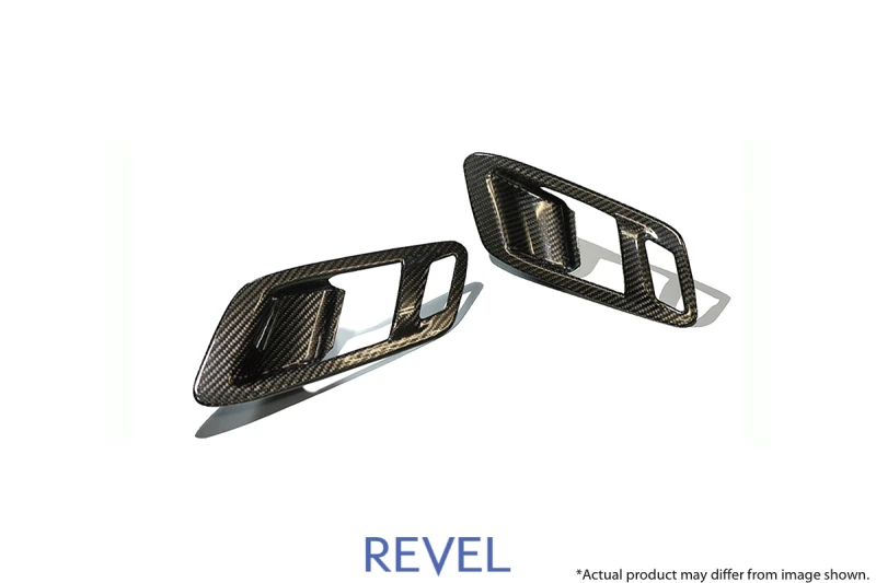 Revel GT Dry Carbon Inner Door Handle Cover für 2020 Toyota GR Supra – 2 Stück