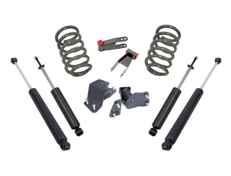 MaxTrac 88-98 GM C1500/2500 2WD V8 5/6 Lug 2in/4in Lowering Coil Kit