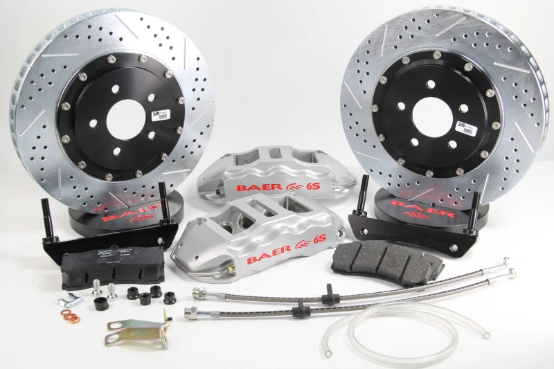 Baer Brakes 12-17 Chrysler 300 15in Extreme+ Front Brake Kit-Silver-