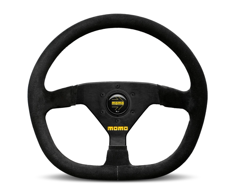 Momo MOD88 Steering Wheel 350 mm -  Black Suede/Black Spokes
