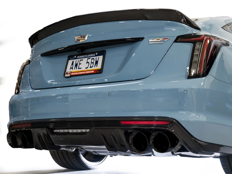 AWE Tuning 22-26 Cadillac CT5-V Blackwing SwitchPath Exhaust - Diamond Black Tips