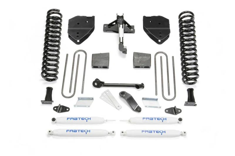 Fabtech 17-21 Ford F250/F350 4WD Gas 4 Zoll Basic Sys mit Perf Shks