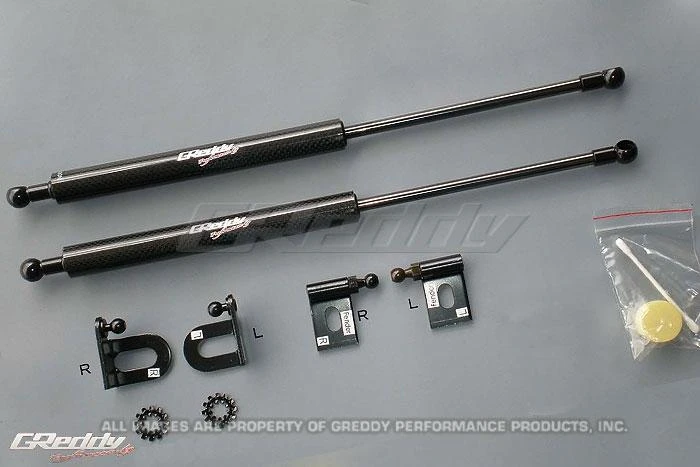 GReddy Engine Hood Lifter Kit for 08-11 Mitsubishi Evo X CZ4A