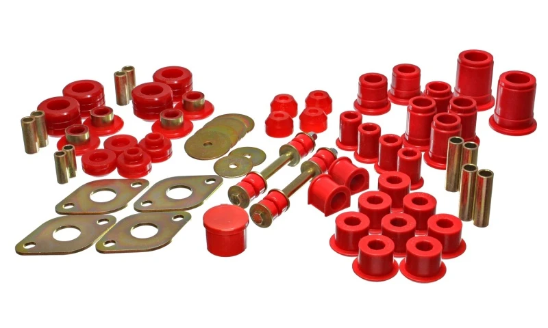 energy-suspension_8.18101R-67932cca1ceff Energy Suspension 89-95 Toyota 4WD Pickup (außer T-100 & Tundra) Rote Hyper-Flex Master Bushing Set