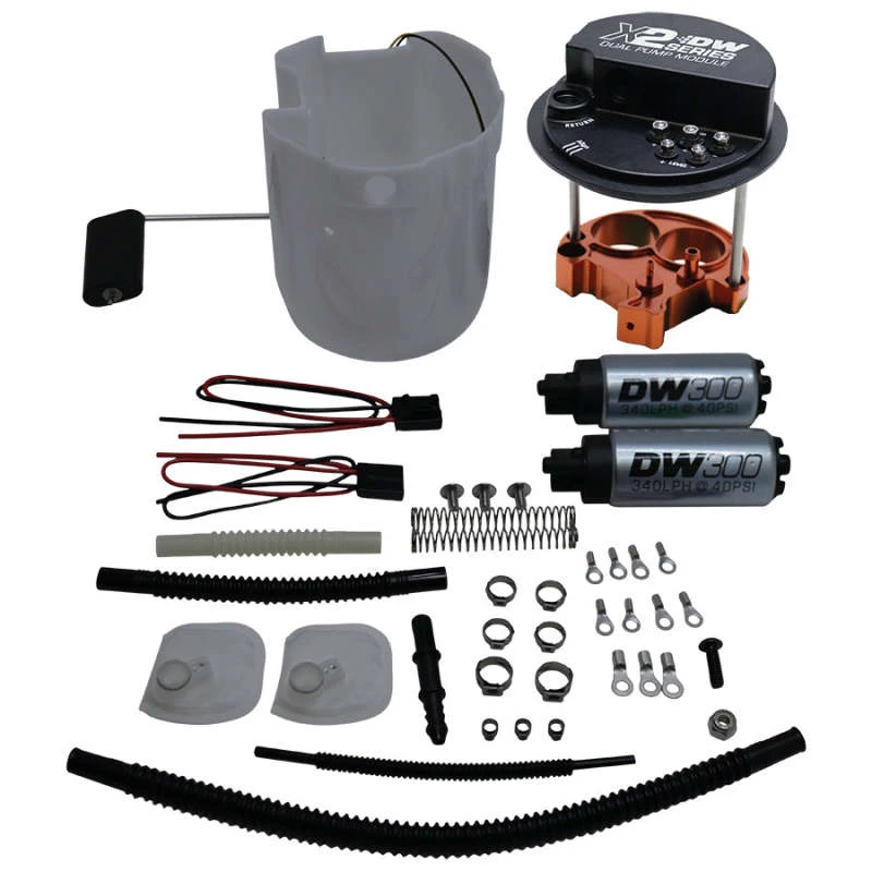 Deatschwerks X2 Pump-Modul mit DW300 für 12-16 Scion FR-S/12-20 Subaru BRZ/17-20 Toyota 86