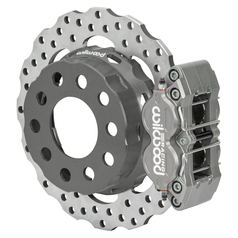 Wilwood Lamb/MW Dynapro SA Lug Drive Dynamic Single Rear Drag Brake Kit - 2.81 Offset/.68 Stud