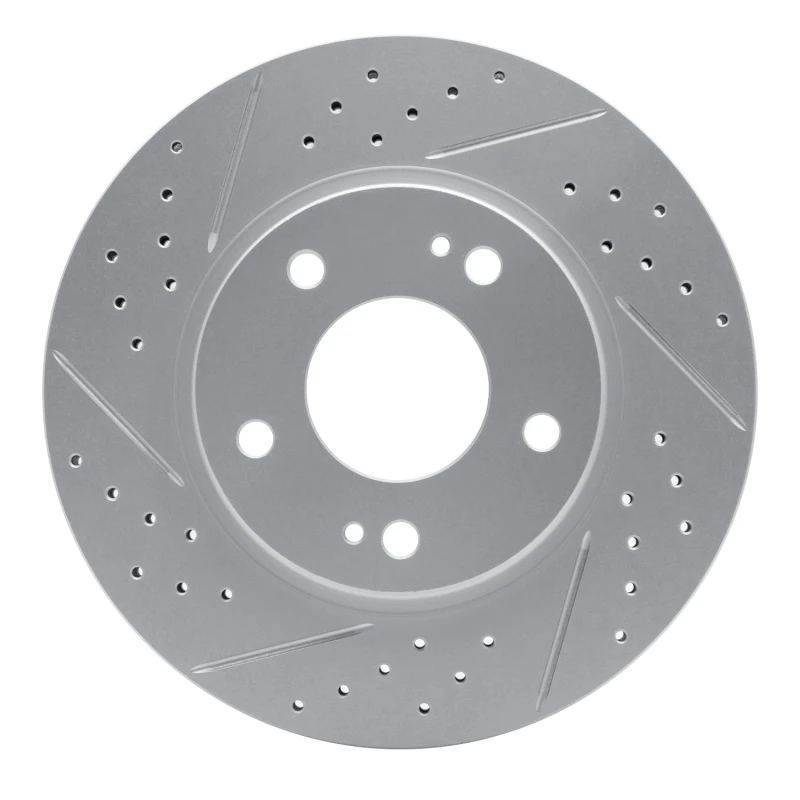 DFC 00-24 Chrysler Sebring Front Left Drilled & Slotted Geoperformance Rotor
