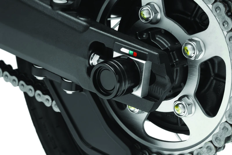 Kuryakyn Hinterachsschieber für CRF1000L/Adventure Schwarz