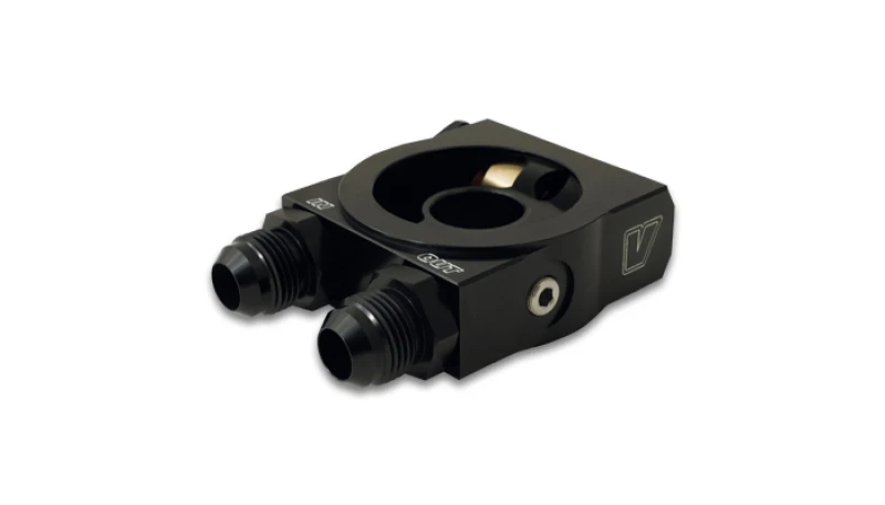 Vibrant Thermostatischer Öl-Kühler-Sandwich-Adapter mit Thermostat