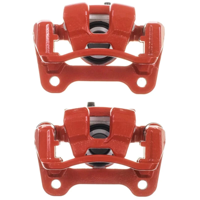Power Stop 17-22 Kia Sportage Rear Red Caliper w/Bracket (Pair)