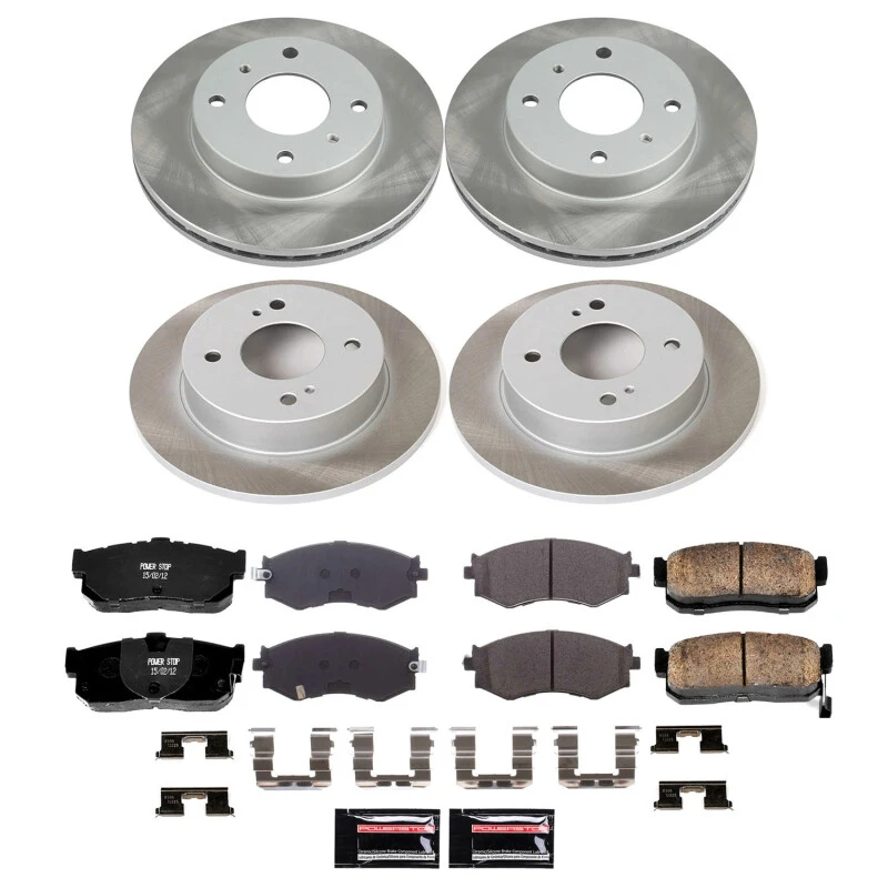 powerstop_SC9173-679763af8281a Power Stop 91-96 Infiniti G20 Front and Rear Semi-Coated Rotor Kit