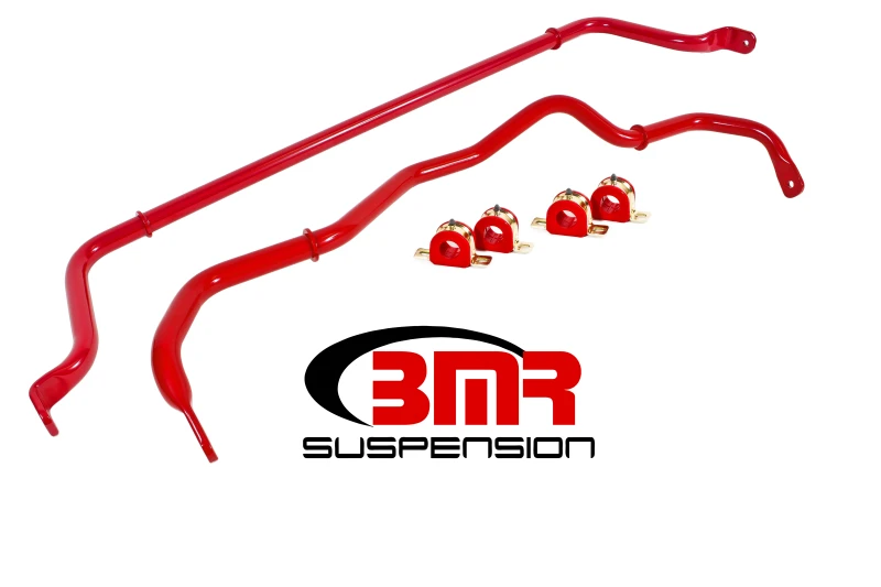 BMR 16-17 6. Generation Camaro Vorder- und Hinterquerlenker-Kit mit Bushings - Rot