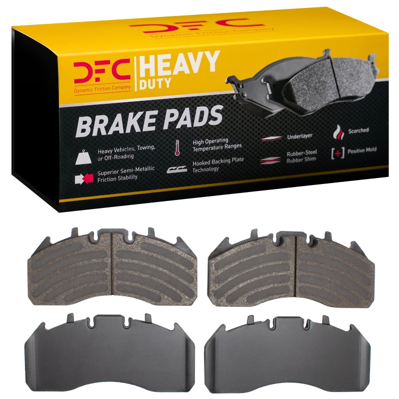 DFC 95-24 AUTOCAR Xpeditor (ACX 6 x 4 Air Disc Brakes) Fr & Rr Heavy Duty Pads - Semi Metallic