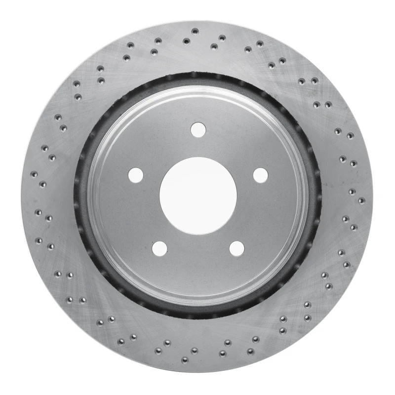 DFC 06-13 Cadillac XLR Rear Drilled Brake Rotor