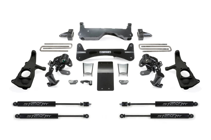 Fabtech 11-19 GM 2500HD 2/4WD 6-Zoll-Rts-System mit Stealth