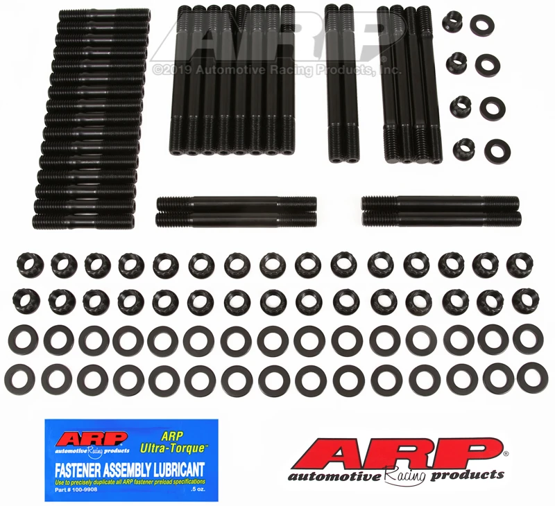 ARP Head Bolt Kit for Chevrolet Small Block Bowtie with Brodix 12 Weldtech