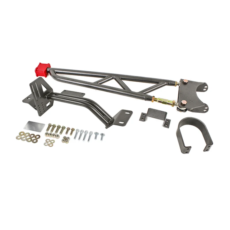 BMR 93-02 F-Body mit DSL Torque Arm Tunnel Mount (für Long Tube Headers) - Schwarz Hammertone