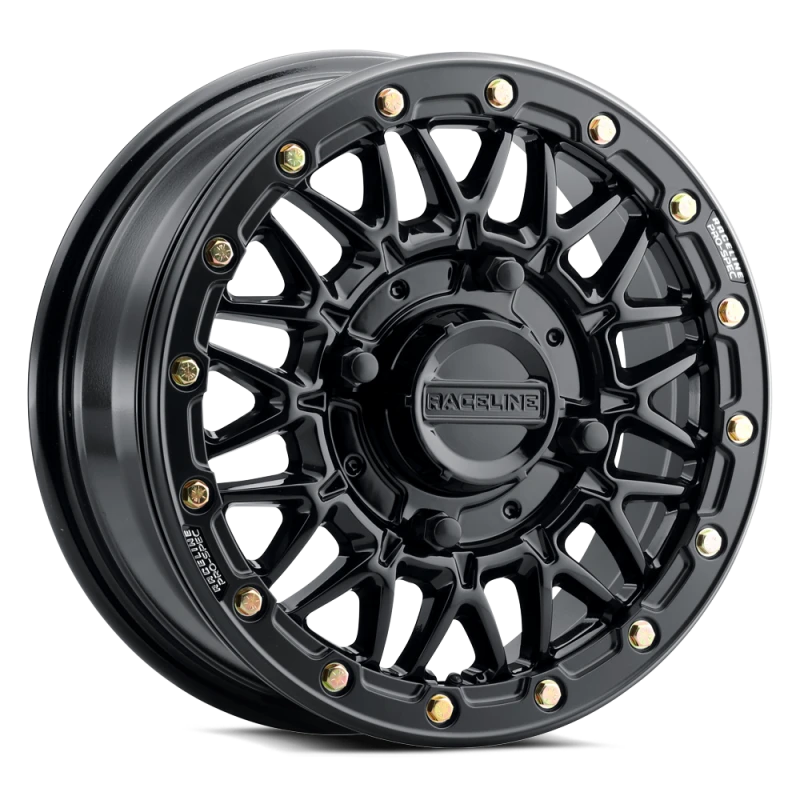Raceline A15 Omega 15x10in / 6x139.7 BP / 25mm Offset / 78.1mm Bore - Gloss Black