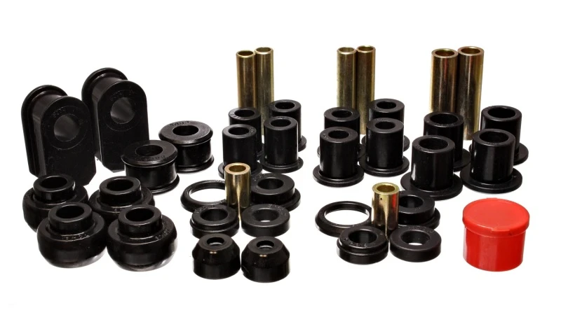 Energy Suspension 92-06 Ford E-250/E-350 Van 2WD Schwarzes Hyper-Flex Master Bushing Set