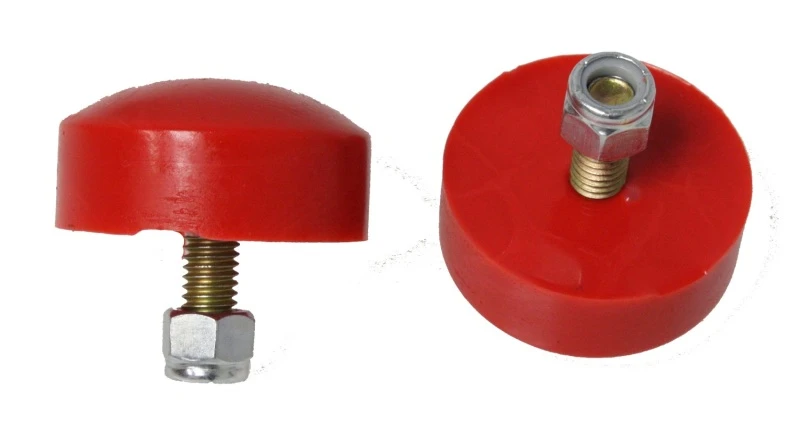 Energy Suspension 2,5 cm hoher Buttonhead-Bump-Stop - Rot