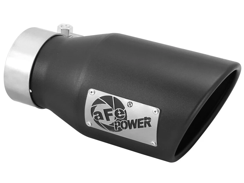 aFe 2021+ Jeep Gladiator V6-3.0L (td) Vulcan Serie 3 Zoll 304 SS DPF-Back Abgasanlage - Schwarze Spitze
