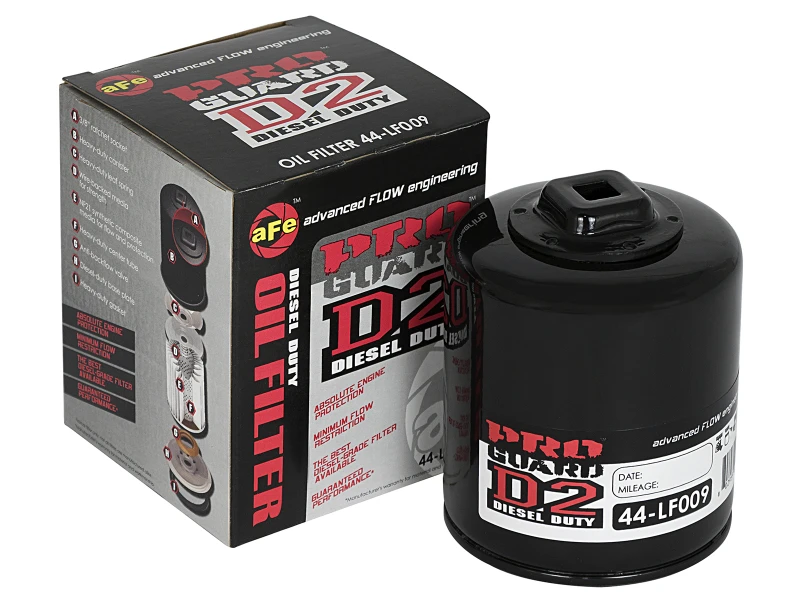 aFe Pro GUARD D2 Ölfilter 03-06 GM Trucks V8 4.8L/5.3L/6.0L (4er-Pack)
