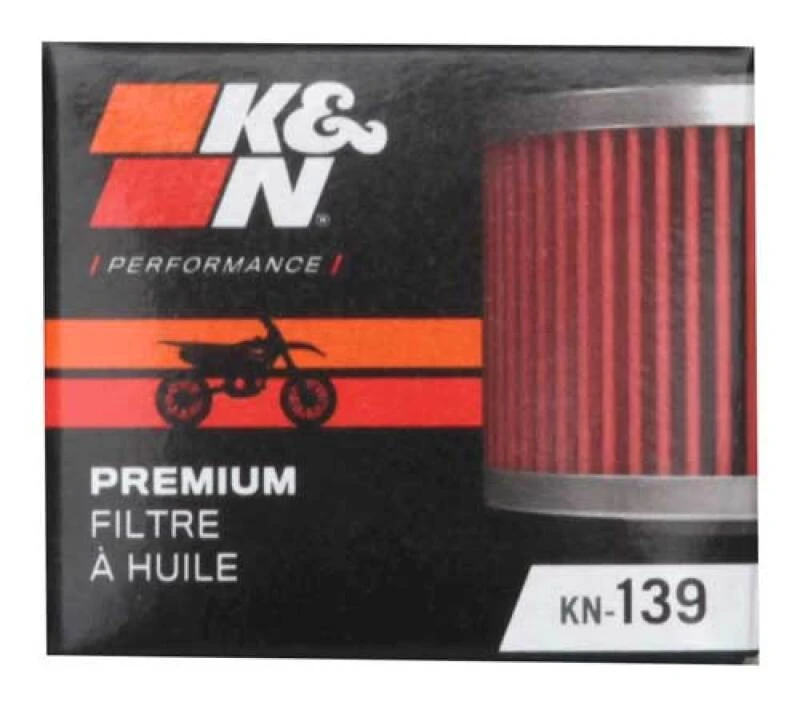 K&N Suzuki / Kawasaki / Arctic 1.75in OD x 1.719in H Oil Filter