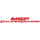 MGP 4 Bremse Caliper Abdeckungen Graviert Vorne & Hinten 19-20 BMW 330i Rot Finish Silber Zeichen