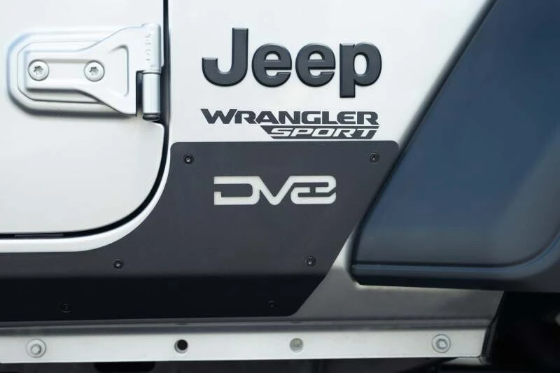 DV8 Offroad Rock Skins für 2018–2025 Jeep Wrangler JL 2-Türer