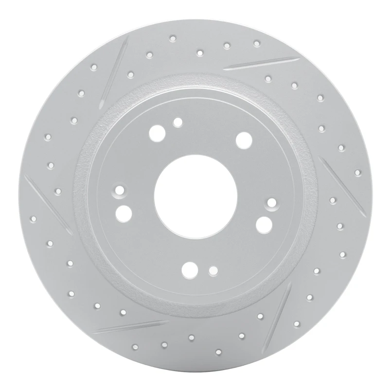 DFC 05-22 Acura TSX Rear Left Drilled & Slotted Geoperformance Rotor