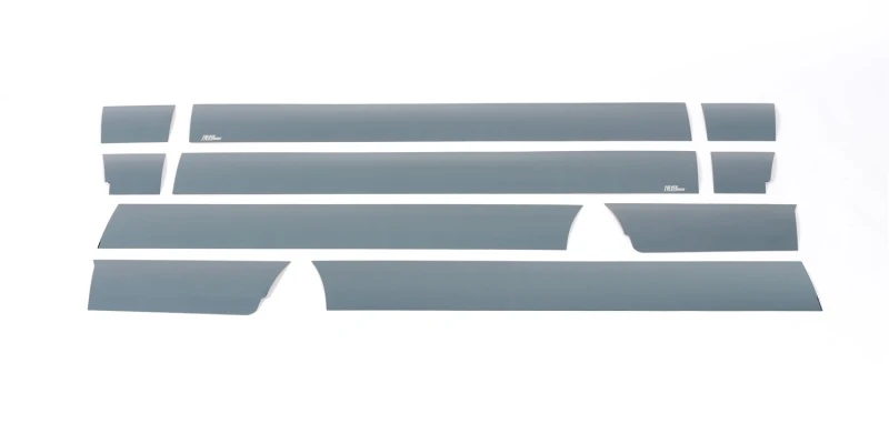 Putco 09-14 Ford F-150 Reg Cab 8ft Long Box - 7 Zoll breit (10 Stück) Black Platinum Rocker Panels