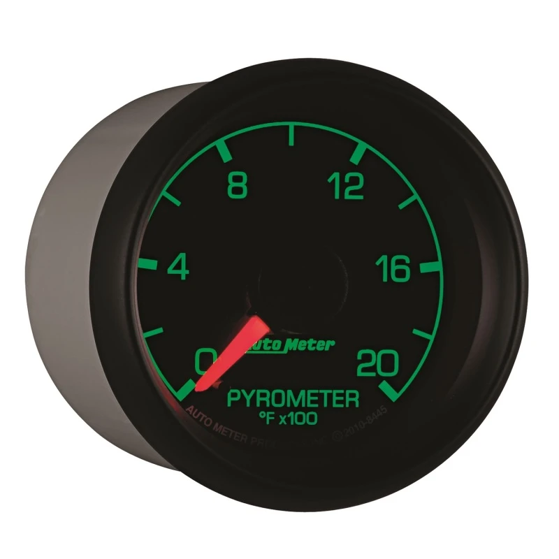 Autometer Factory Match Ford 52,4mm Vollübersicht Electronic 0-2000 Grad F EGT/Pyrometer-Messgerät