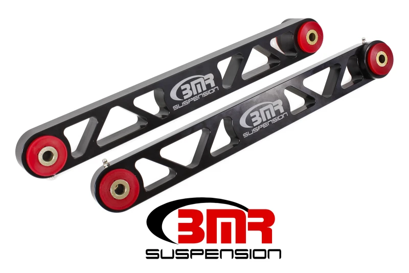 BMR 05-14 S197 Mustang Hinterschwinge aus Billet-Aluminium (Polyurethan) - Schwarz eloxiert