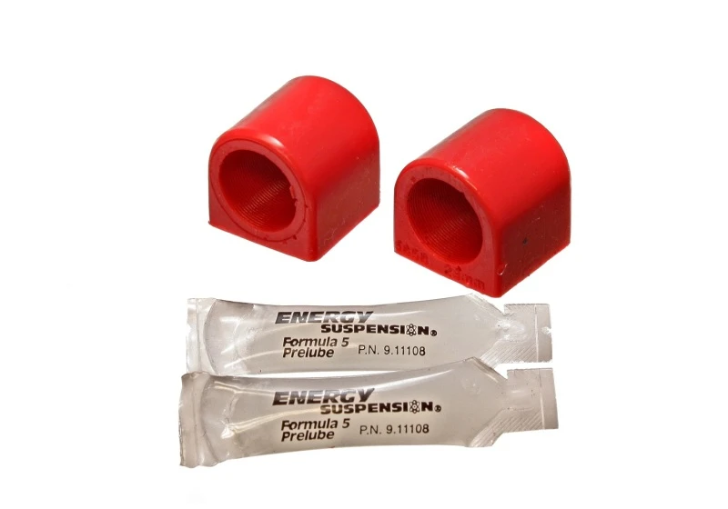 Energy Suspension 87-92 Toyota Supra Rot 23mm Hinterer Stabilisator-Buchsen-Set