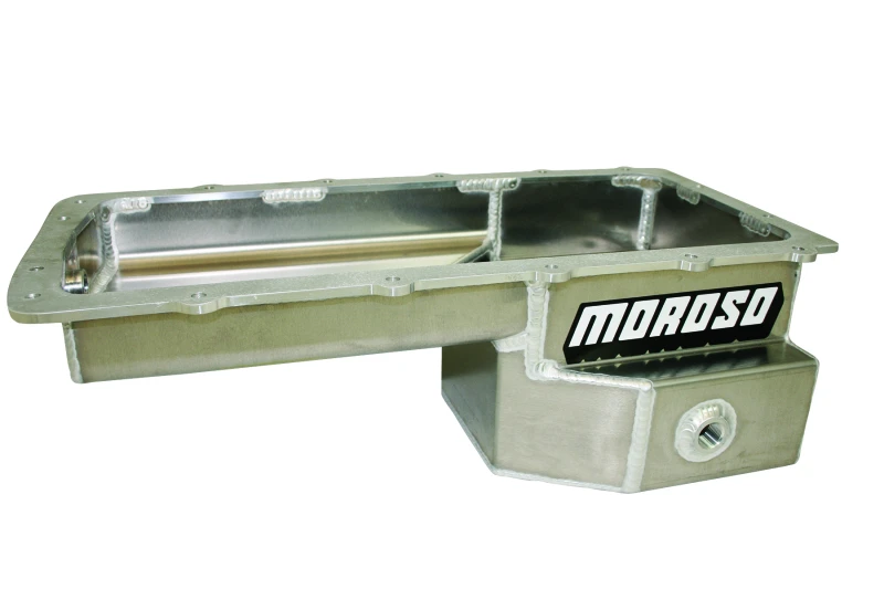 Moroso Ford 5.0 Coyote Drag Race Baffled Wet Sump 9qt Aluminum Ölwanne