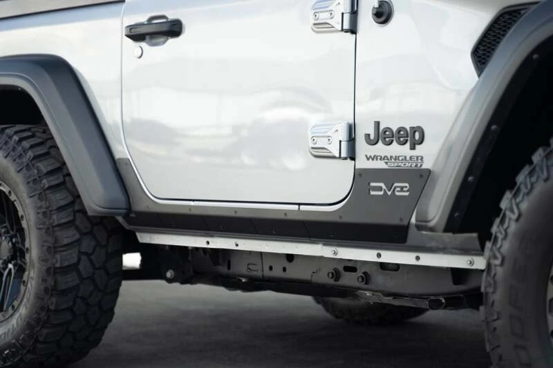DV8 Offroad Rock Skins für 2018–2025 Jeep Wrangler JL 2-Türer
