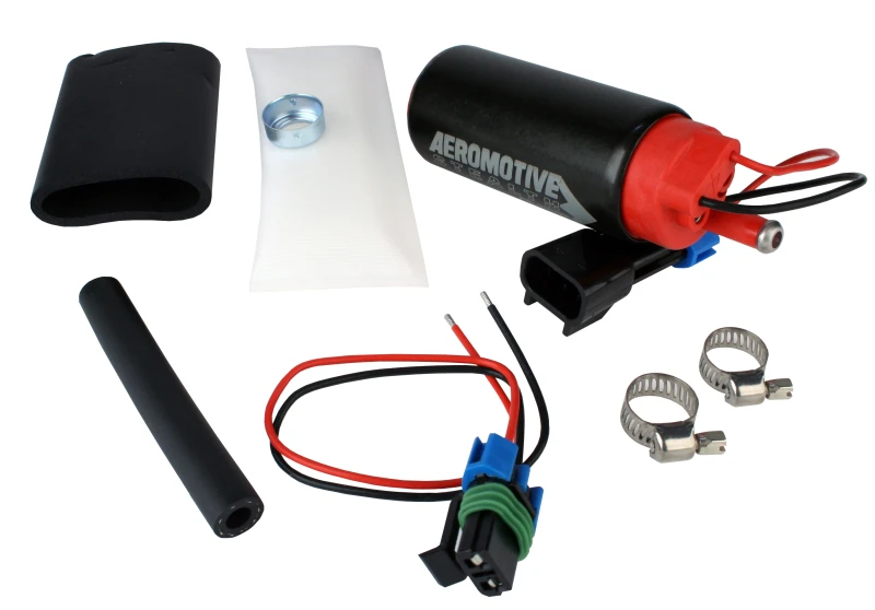Aeromotive 340 Series Stealth In-Tank E85 Kraftstoffpumpe - Mittlerer Einlass - Offset (GM-Anwendungen)