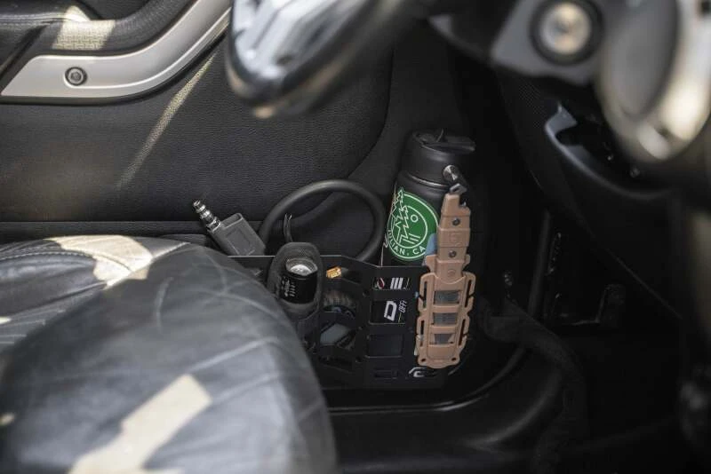 DV8 Offroad 11-18 Jeep Wrangler JK Front Door Pocket Molle Panels