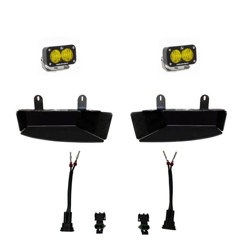 Baja Designs S2 Wide Cornering Fog Kit for 2019+ Ram 2500/3500
