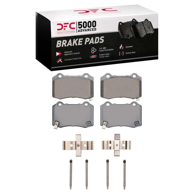 DFC 21-23 Chrysler 300 Rear 5000 Advanced Ceramic Brake Pads and Hardware Kit