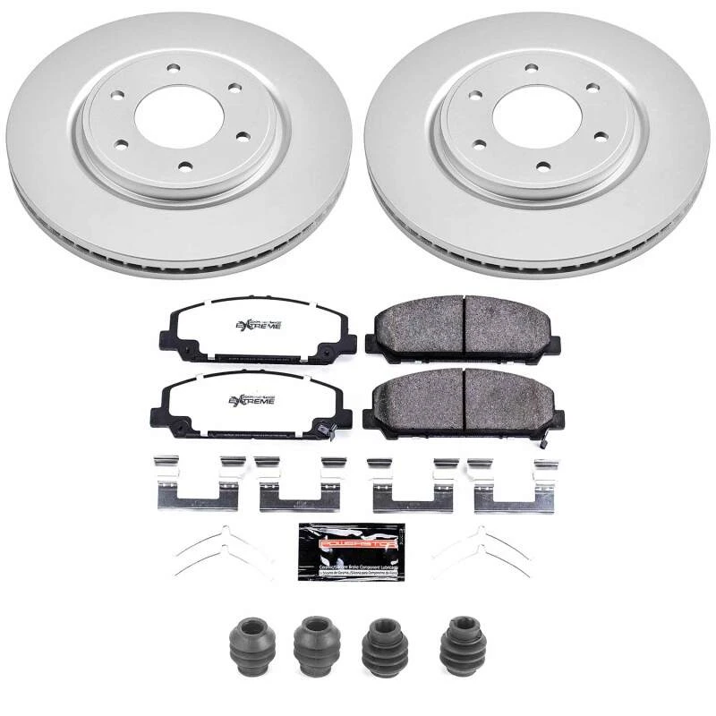Power Stop 12-15 Nissan Armada Front Z36 Coated Truck & Tow Brake Kit