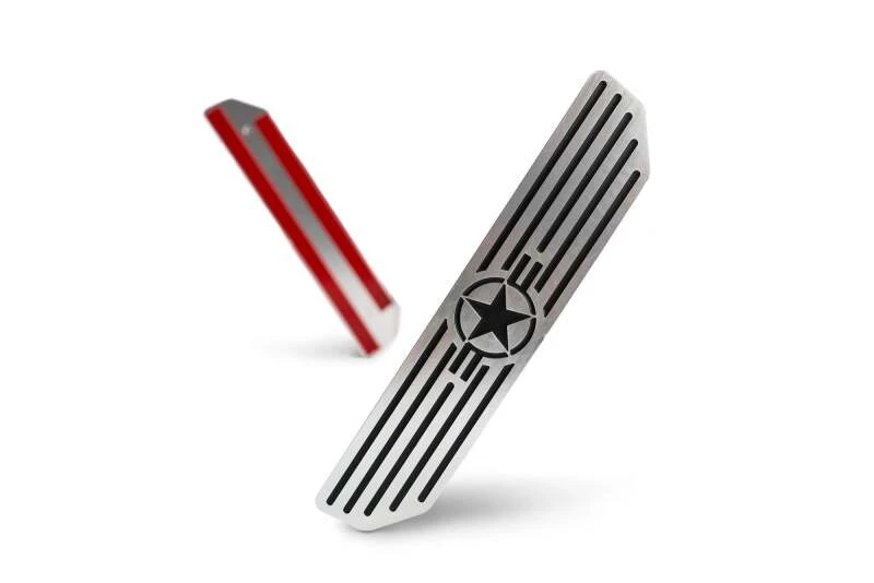 DV8 Offroad Hintere Schwellerplatten für 2018–2019 Jeep Gladiator JL