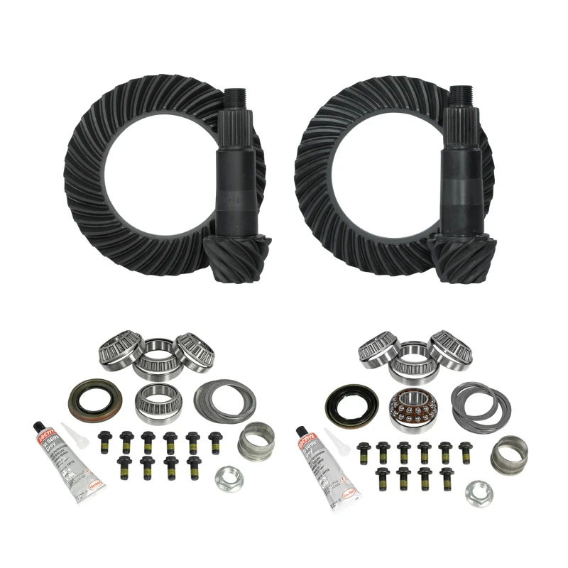 Yukon Gear & Install Kit Package for Jeep Rubicon JL/JT with D44 Front & Rear in 5.13 Ratio