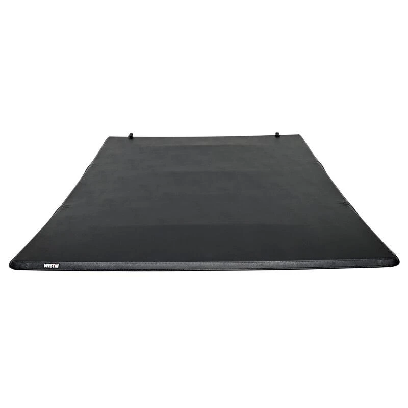 Westin 17-24 Ford F-250/350 Super Duty 6.75ft. Bed Soft Tri-Fold Tonneau Cover - Black