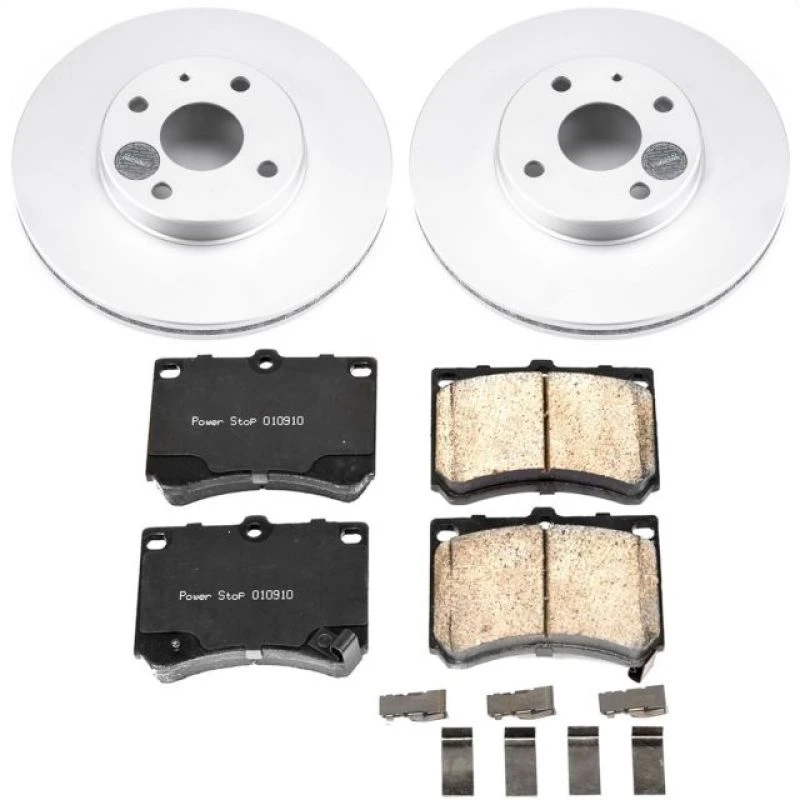 powerstop_CRK4936-679457558a559 Power Stop 91-03 Ford Escort Front Z17 Evolution Geomet Coated Brake Kit