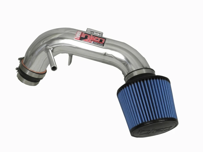 Injen 07-09 Toyota Camry 2.4L 4Cyl Poliertes Tuned Air Intake mit Air Fusion/Air Horns/Web Nano Filter