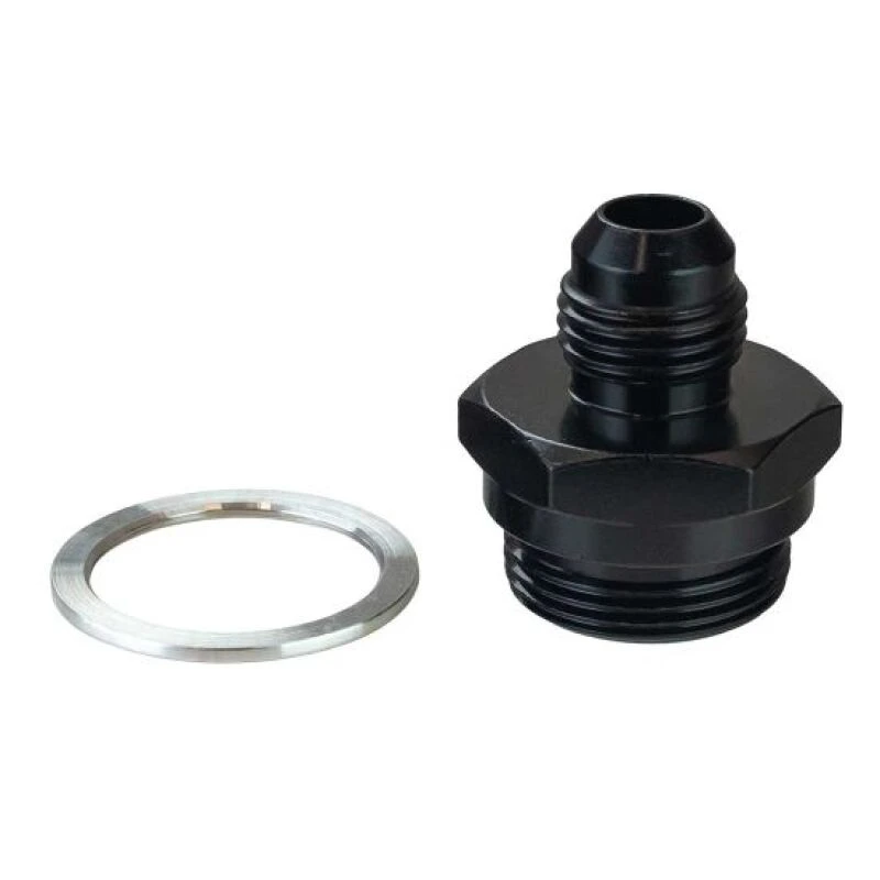 Moroso -6AN x 7/8in-20 1in Long Carburetor Fuel Inlet Fitting