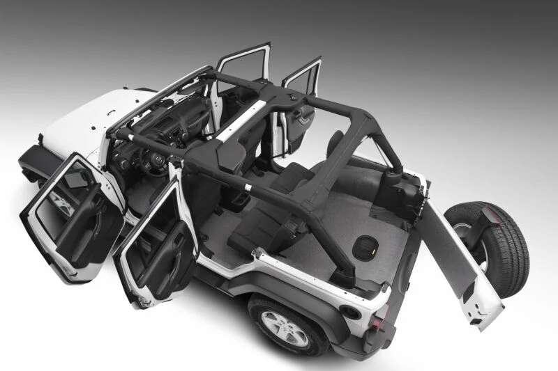 Husky Liners 07-17 Jeep Wrangler JKU 4dr Guardian Impact Jeep Liner