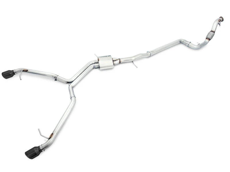 AWE Tuning Audi B9 A5 Track Edition Auspuff Dual Outlet - Diamant-Schwarz Spitzen (Inkl. DP)