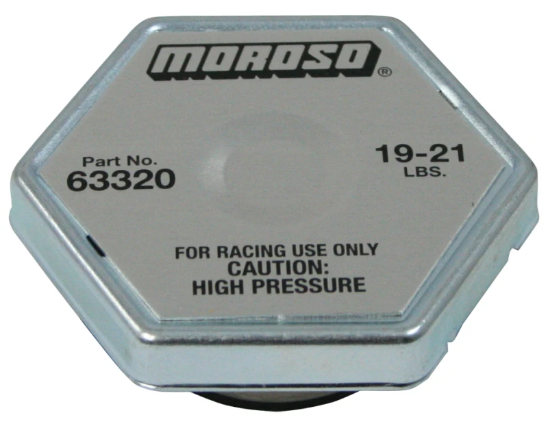 Moroso Racing Kühlerdeckel - 19-21 lbs